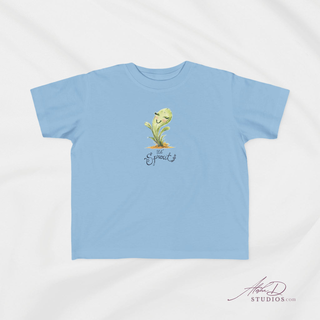 Toddler Tee — 'Sprout' Cute Seedling Graphic Kids Shirt