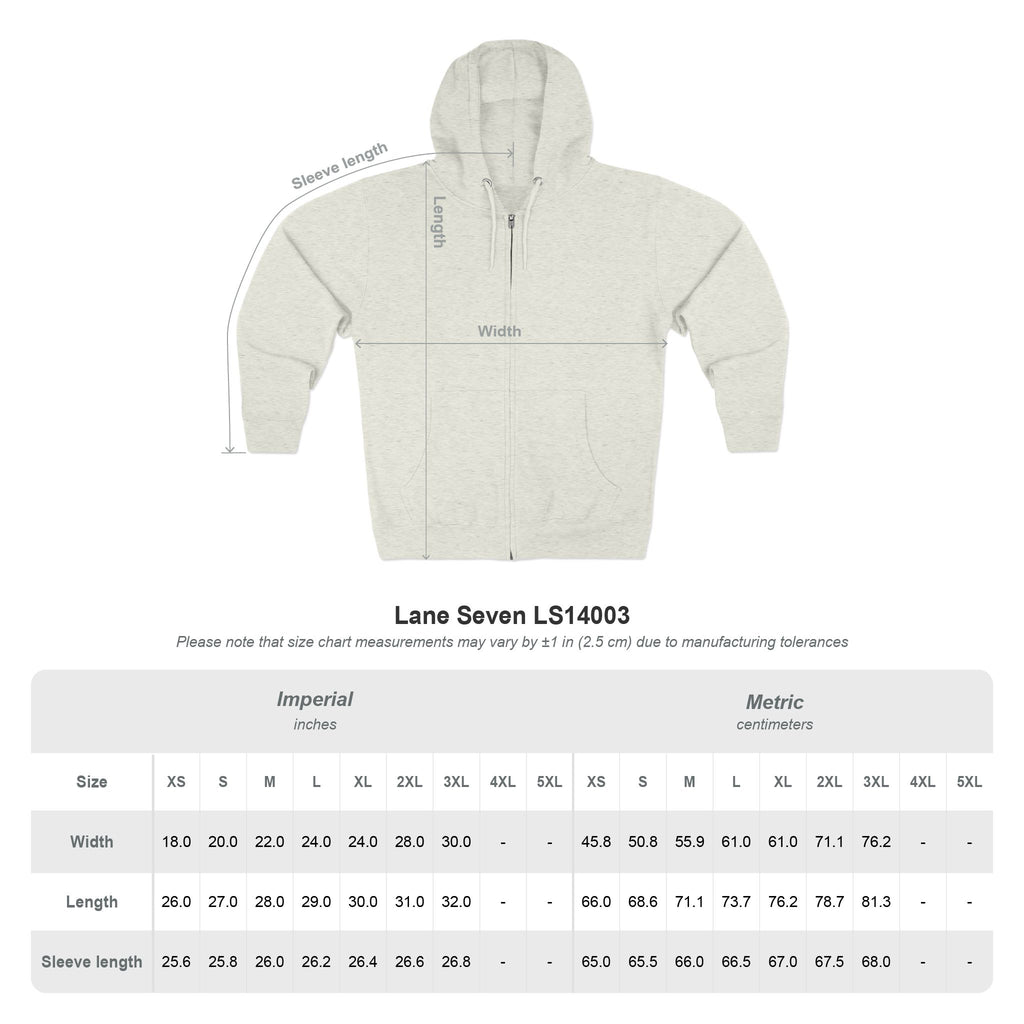 Blossoming Woman Botanical Zip Hoodie — "Stronger Than the Storm"