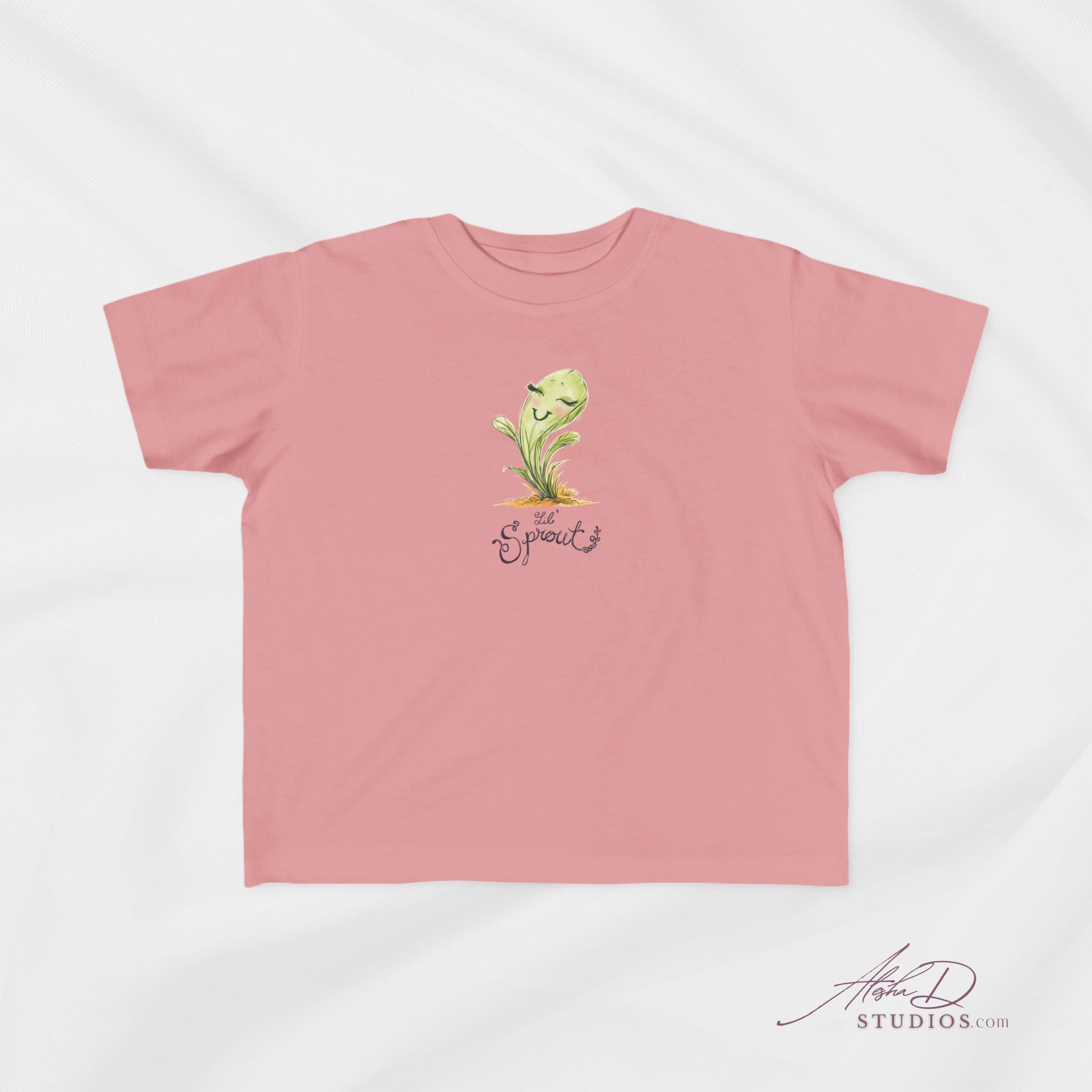 Toddler Tee — 'Sprout' Cute Seedling Graphic Kids Shirt