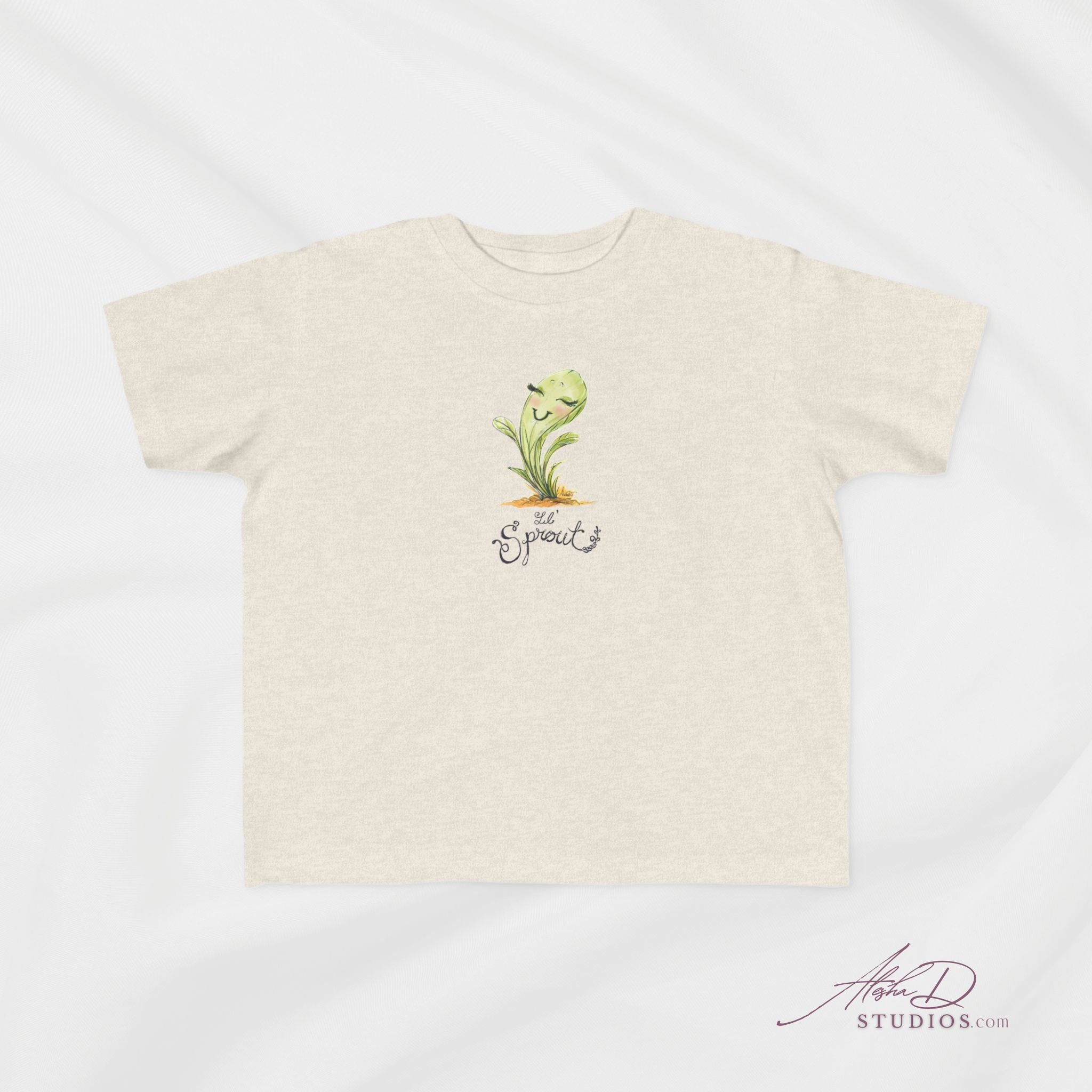 Toddler Tee — 'Sprout' Cute Seedling Graphic Kids Shirt