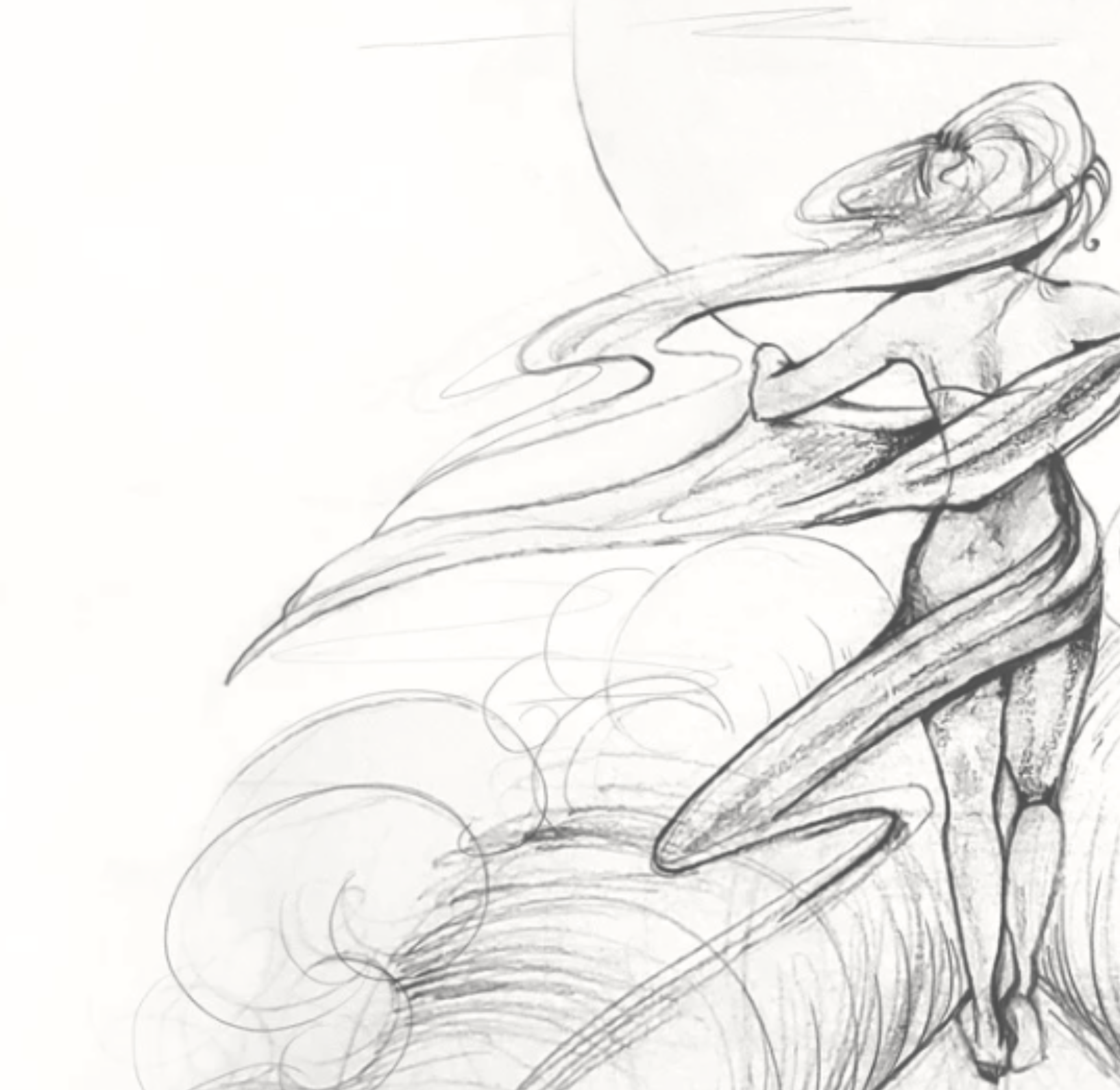 "Illuminate" 14x11 Fine Art Print | Hand-Sketched | Matte Textured Watercolor Paper