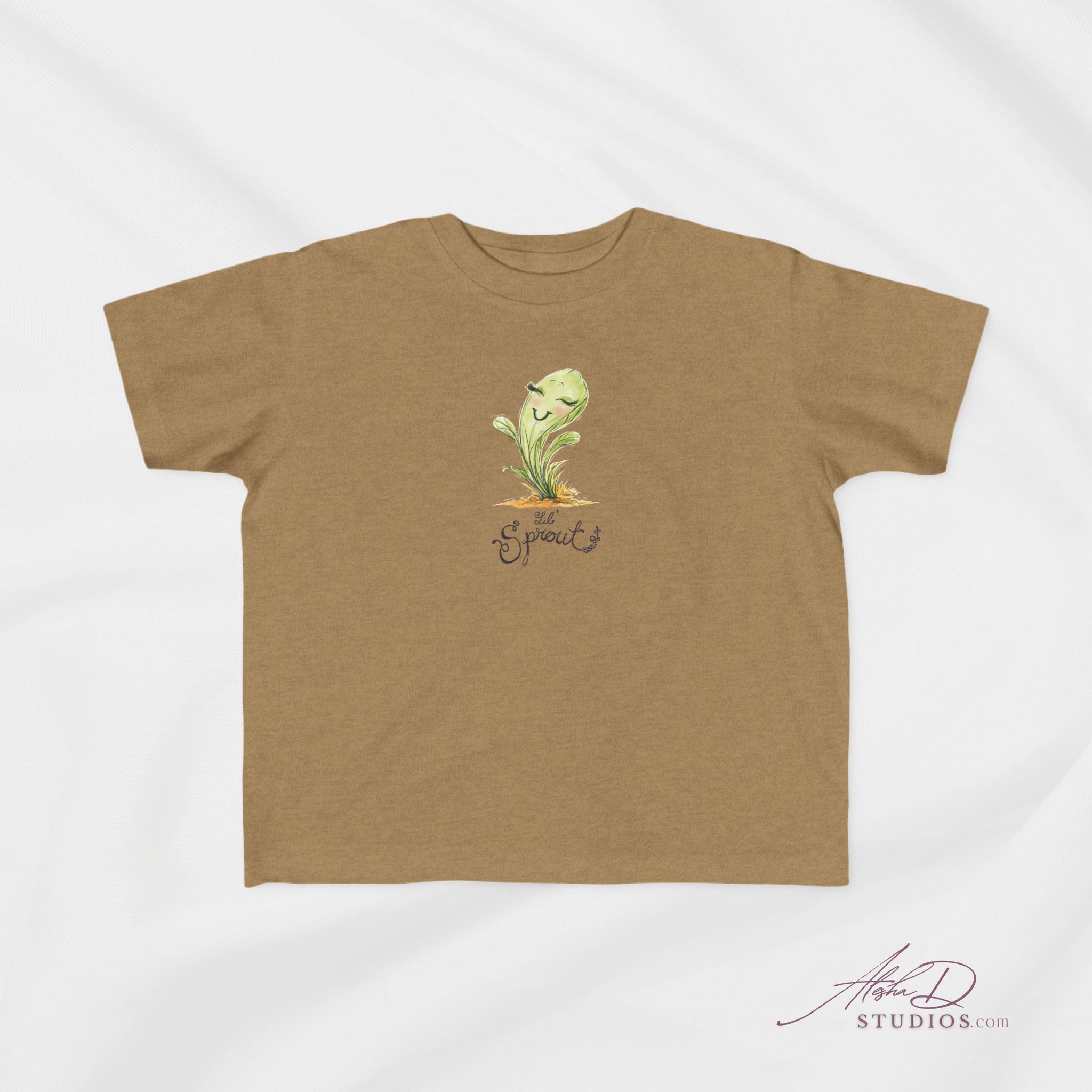 Toddler Tee — 'Sprout' Cute Seedling Graphic Kids Shirt