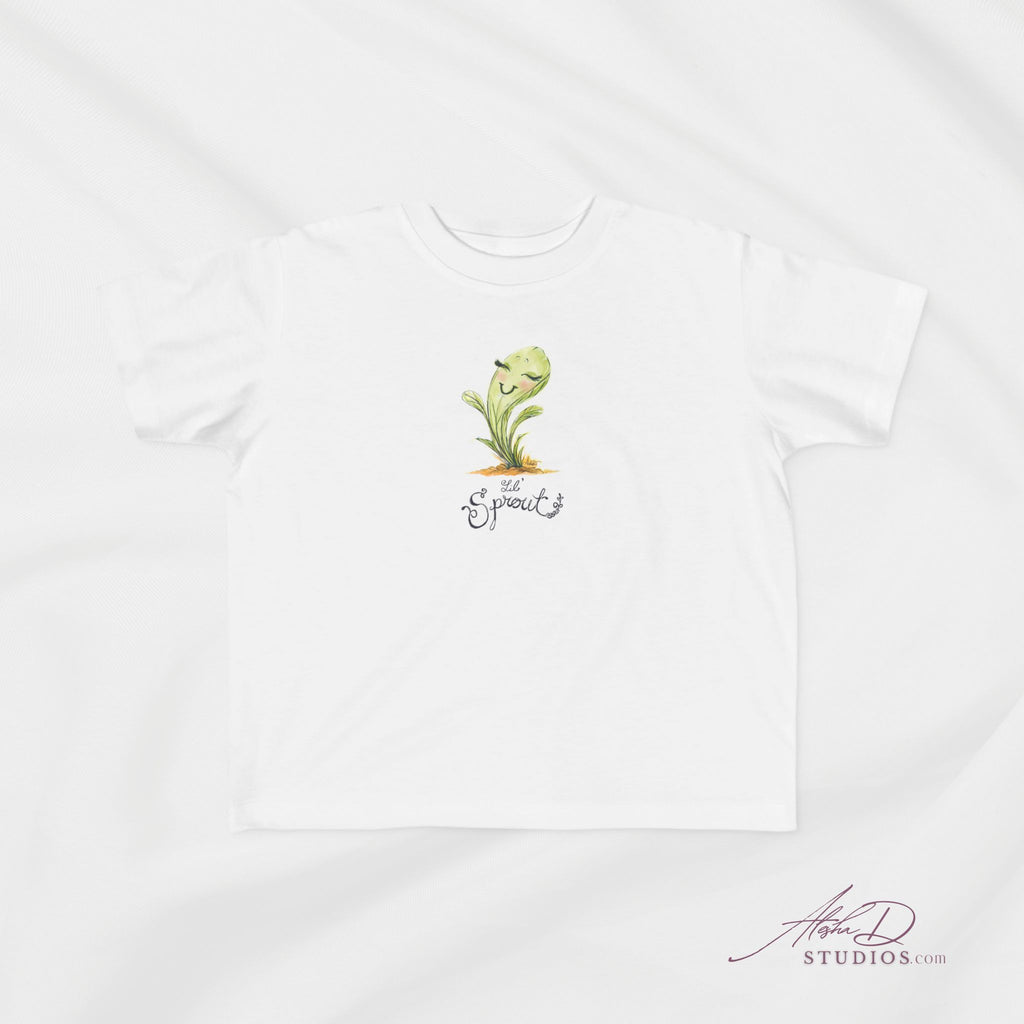 Toddler Tee — 'Sprout' Cute Seedling Graphic Kids Shirt