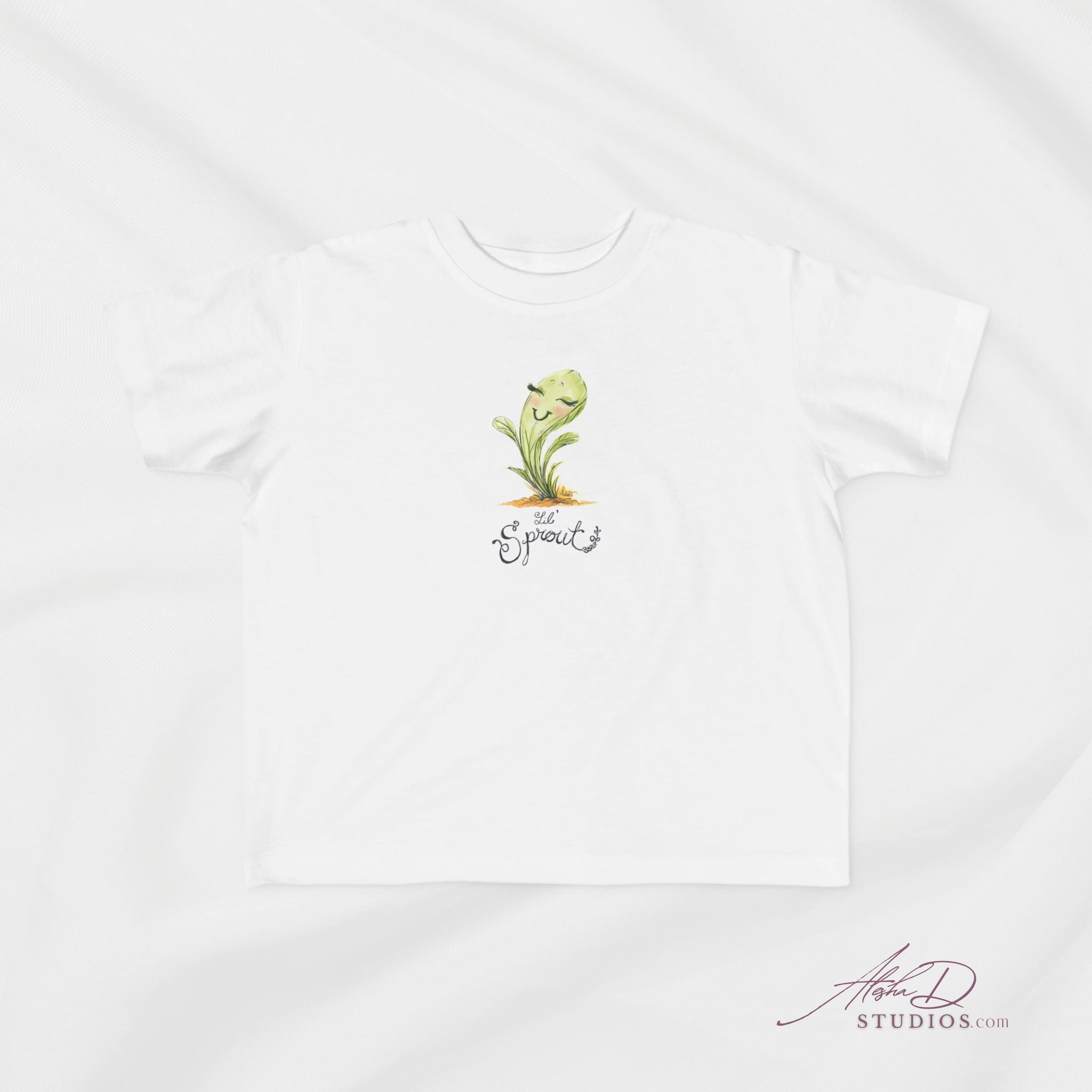 Toddler Tee — 'Sprout' Cute Seedling Graphic Kids Shirt